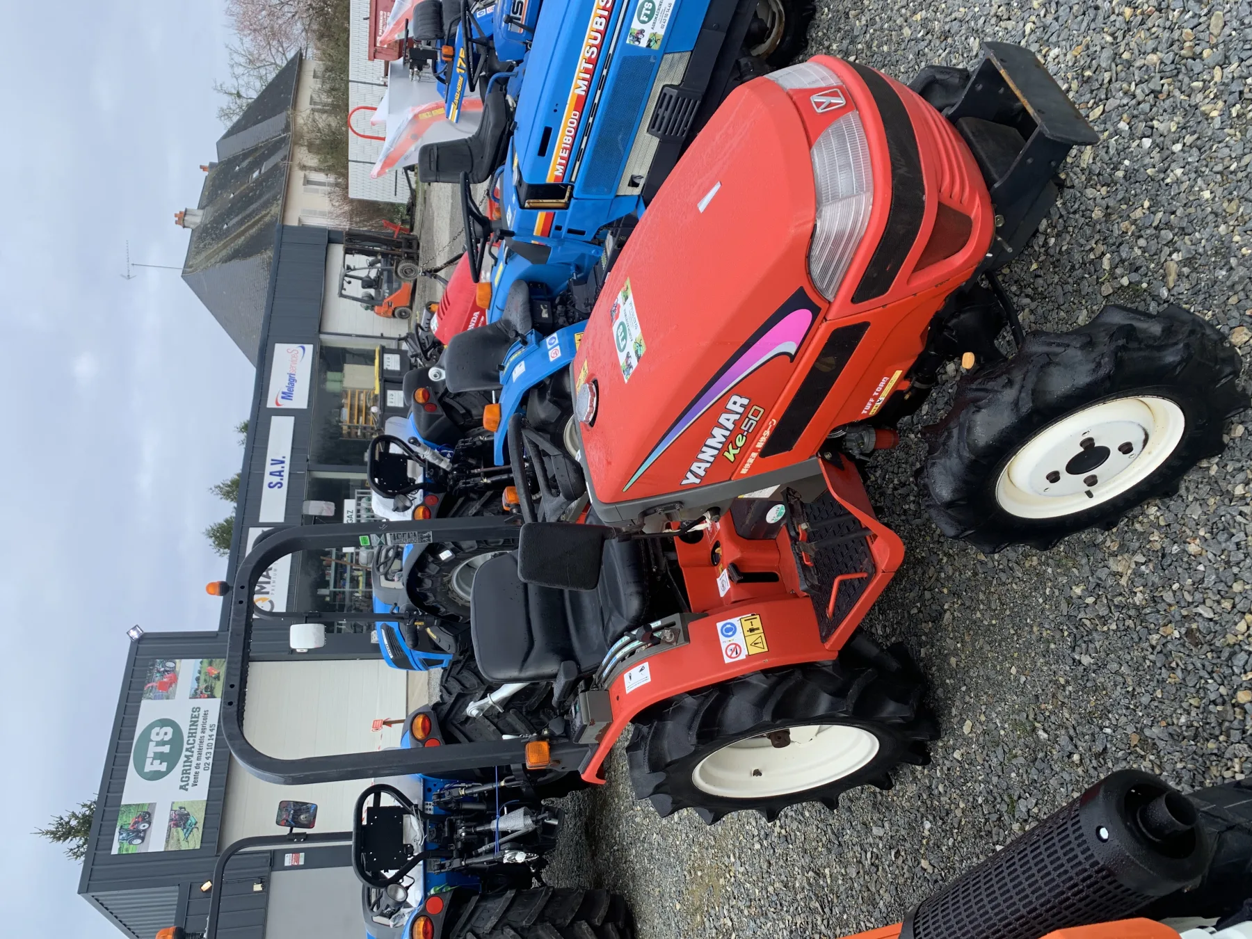 YANMAR KE 17 CV 4 RM, tracteurs occasions chez FTS Agrimachines à Entrammes
