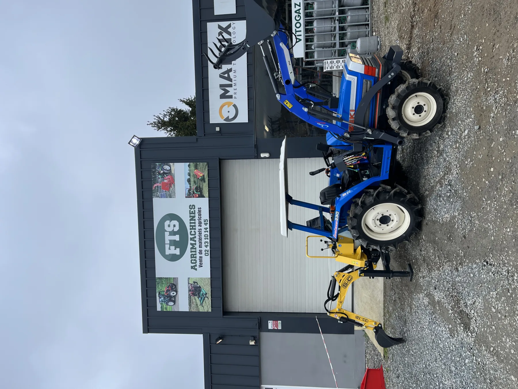 ISEKI TA LANDLEADER 25 CV CHARGEUR GODET GRAPPIN, photo 3