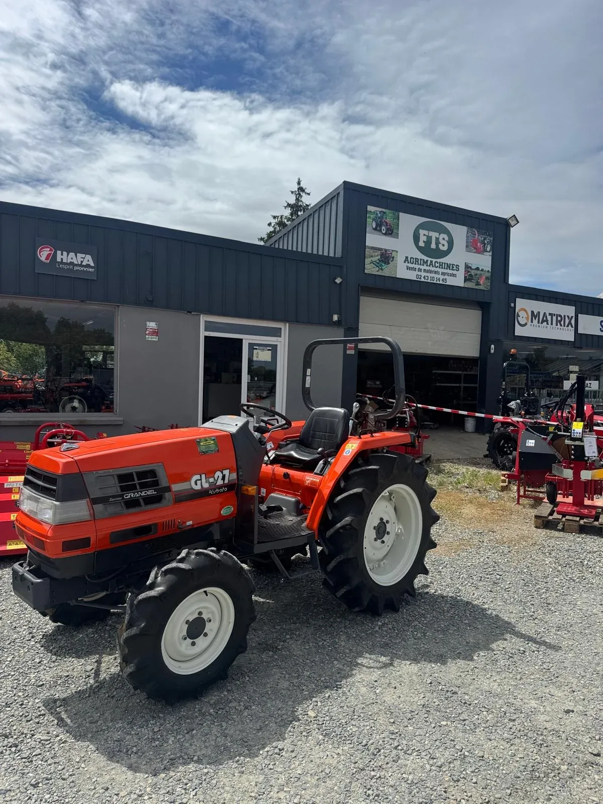 Kubota GL-27 Grandel 4RM, vendu par FTS Agrimachines à Entrammes (53)